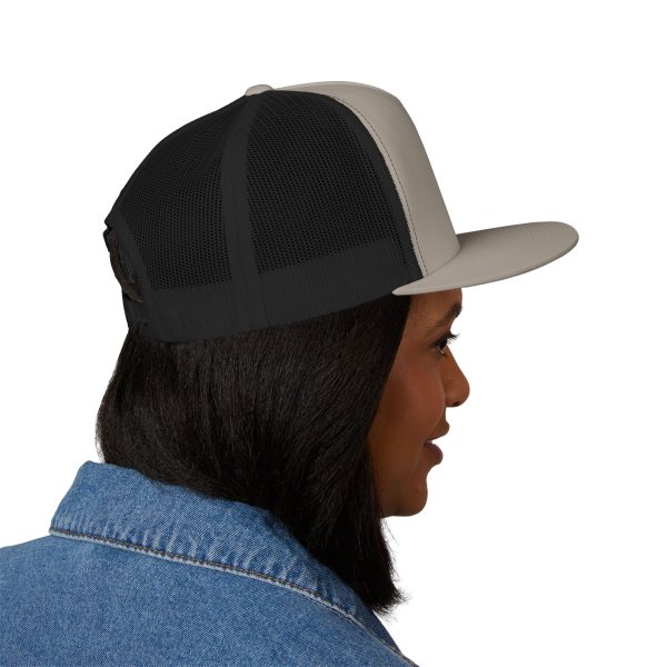 Vibrant Embroidered Trucker Cap, Colorful Hat for Festivals, Outdoor Events, Casual Wear, Unique Gift, Summer Accessory - Image 44