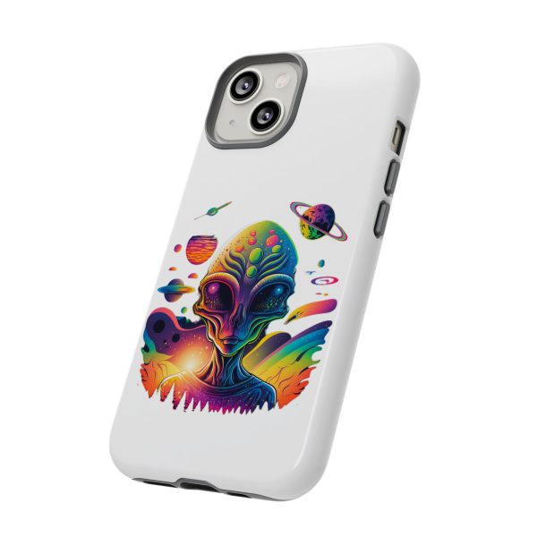 Colorful Alien Phone Case, Galaxy Design, Sci-Fi Accessories, Gifts for Space Lovers, Unique Mobile Cover, Tough Cases - Image 52