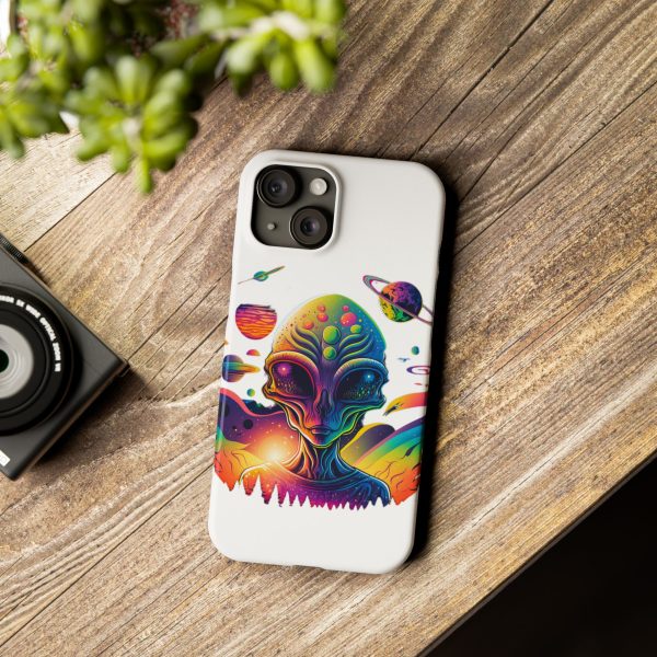 Vibrant Alien Phone Case, Cosmic Phone Cover, Space Decor, Gift for Sci-Fi Lovers, Unique Smartphone Accessory - Image 60