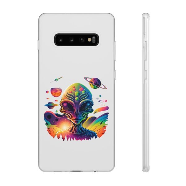 Colorful Alien Galaxy Phone Case, Cosmic Phone Cover, Unique Gift for Space Lovers, Festival Accessory, Astronaut Art Case - Image 31