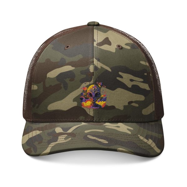 Camouflage Trucker Hat (Embroidery) - Image 3