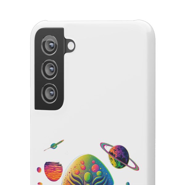 Vibrant Alien Snap Case for Galaxy Lovers | Cosmic Phone Cover, Space Art, Unique Gift for Sci-Fi Fans, Phone Accessory - Image 109