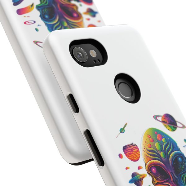 Colorful Alien Phone Case, Galaxy Design, Sci-Fi Accessories, Gifts for Space Lovers, Unique Mobile Cover, Tough Cases - Image 199
