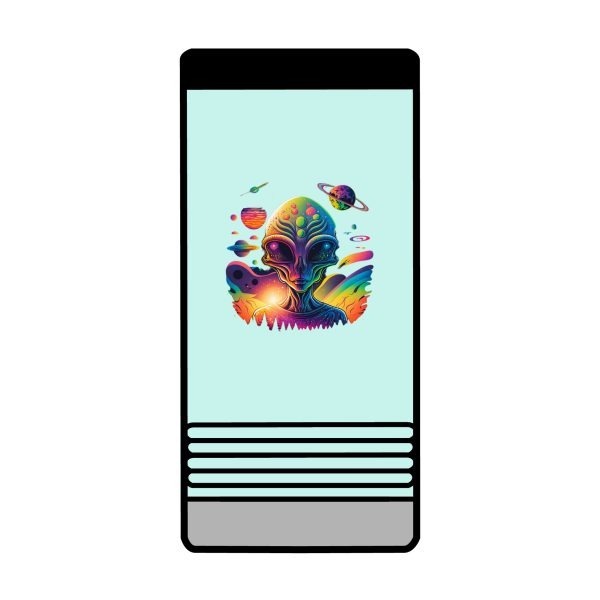 Colorful Alien Slim Beverage Holder, Fun Drink Sleeve, Cooler for Parties, Gifts for Space Lovers, Unique Home Bar Accessory - Image 21