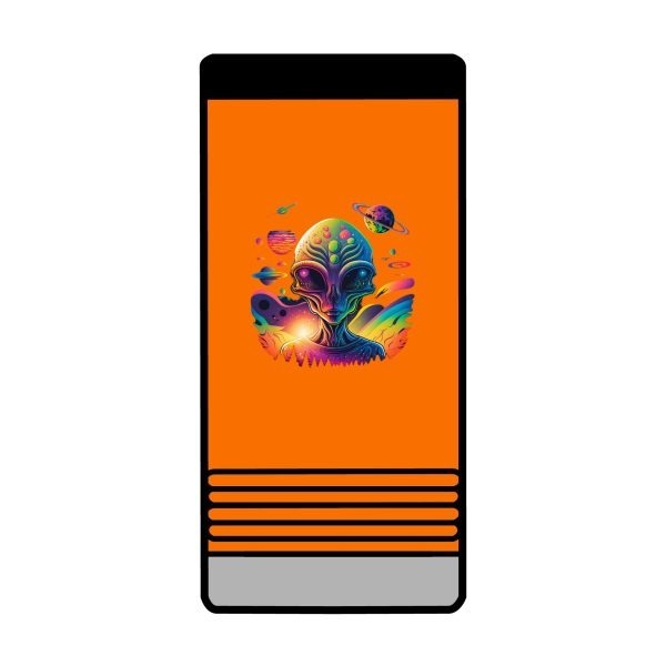 Colorful Alien Slim Beverage Holder, Fun Drink Sleeve, Cooler for Parties, Gifts for Space Lovers, Unique Home Bar Accessory - Image 11