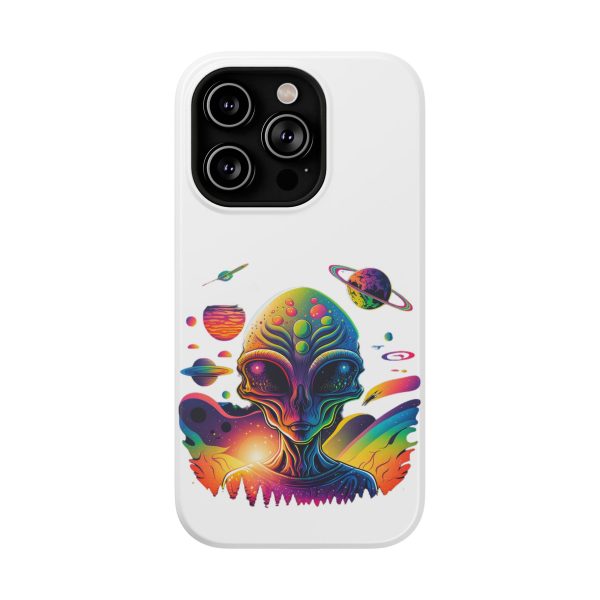 Colorful Alien Phone Case for Protection and Style, Galaxy-Themed Case, Retro Vibe Case, Unique Gift for Sci-Fi Lovers, Planet Design Case - Image 103