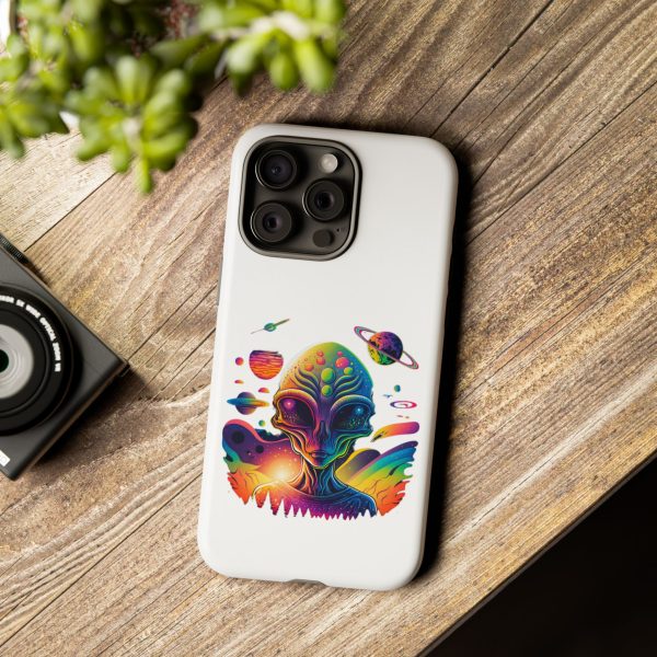 Alien Galaxy Phone Case, Space Themed Tough Case for Teens, Colorful Phone Cover, Gift for Sci-Fi Lovers, Trendy Mobile Accessory - Image 119