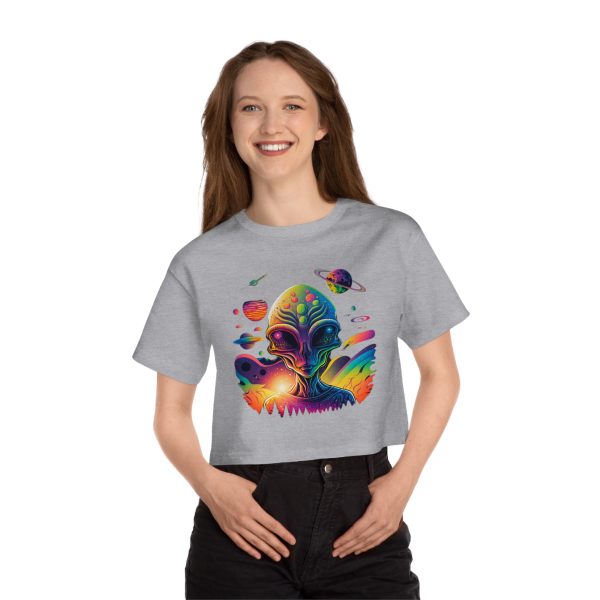 Champion Women's Heritage Cropped T-Shirt - Image 9