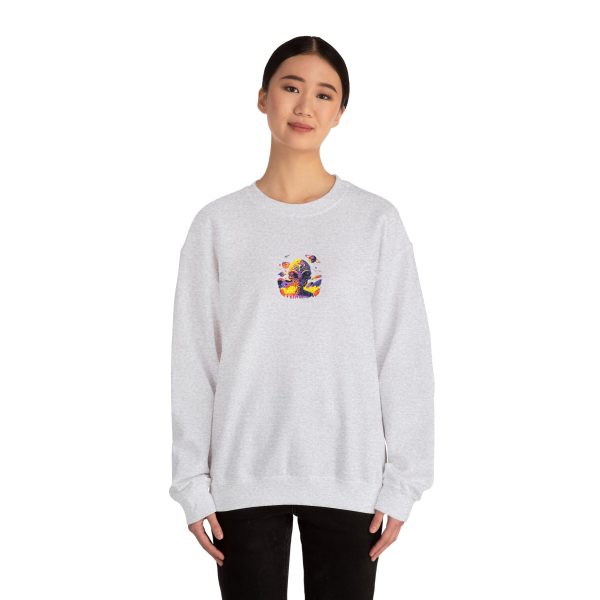 Vibrant Floral Crewneck Sweatshirt, Cozy Unisex Sweater, Spring Fashion, Gift for Her, Birthday Gift, Casual Wear - Image 8