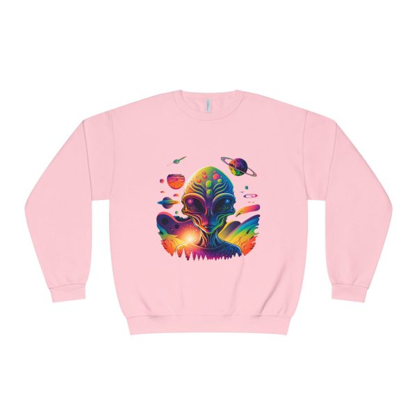 Colorful Alien Space Sweatshirt, Unisex Crewneck Sweatshirt, Perfect for Casual Wear, Gift for Sci-Fi Lovers, Cozy Fall Apparel - Image 61