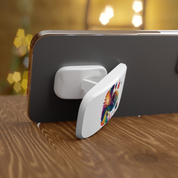 Colorful Alien Phone Grip, Fun Phone Accessory, Geek Gifts, Cosmic Phone Stand, Unique Phone Holder, Science Fiction Gifts - Image 3