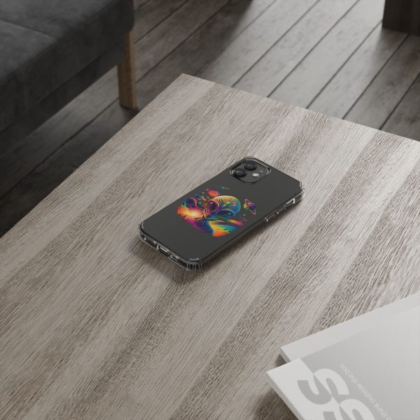 Alien Galaxy Clear Phone Case, Cosmic Phone Cover, Space Lover Gift, Unique Design for iPhone, Galaxy Phone Case - Image 17