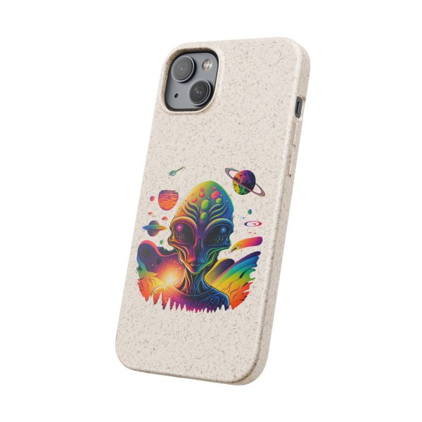 Vibrant Alien Biodegradable Phone Case | Eco-Friendly, Galaxy Inspired, Unique Gift, Trendy Phone Cover, For Space Lovers - Image 186
