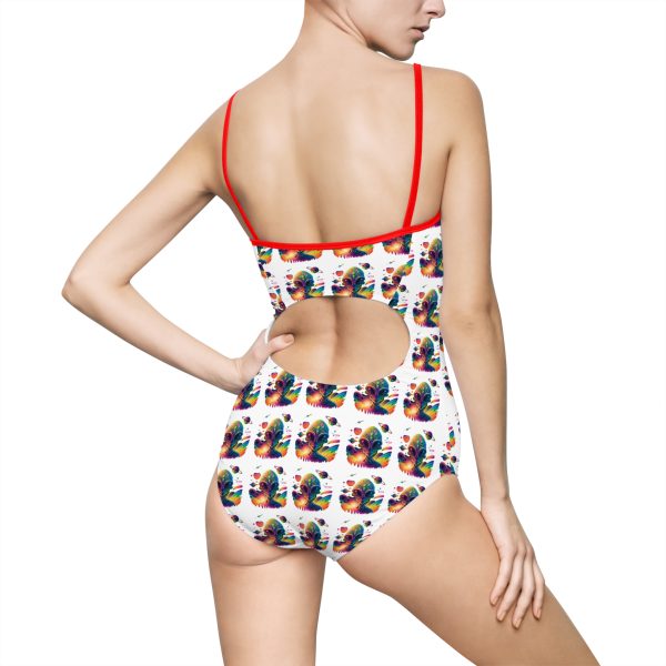 Women's One-piece Swimsuit (AOP) - Image 6
