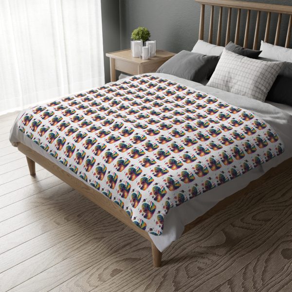 Velveteen Microfiber Blanket (Two-sided print) - Image 8