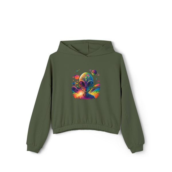 Women's Cinched Bottom Hoodie - Image 9