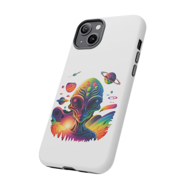 Colorful Alien Phone Case, Galaxy Design, Sci-Fi Accessories, Gifts for Space Lovers, Unique Mobile Cover, Tough Cases - Image 72