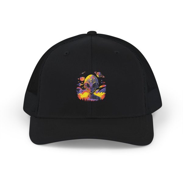 Vibrant Embroidered Snapback Trucker Cap, Unisex Hat for Festivals, Casual Wear, Sports Events, Gift for Outdoorsy Friends - Image 13