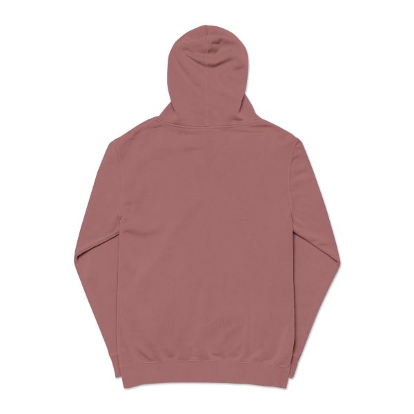 Vibrant Pigment-Dyed Hoodie, Unisex Embroidery Pullover, Cozy Casualwear, Trendy Streetwear Gift, Perfect for Fall Celebrations, [...] - Image 22
