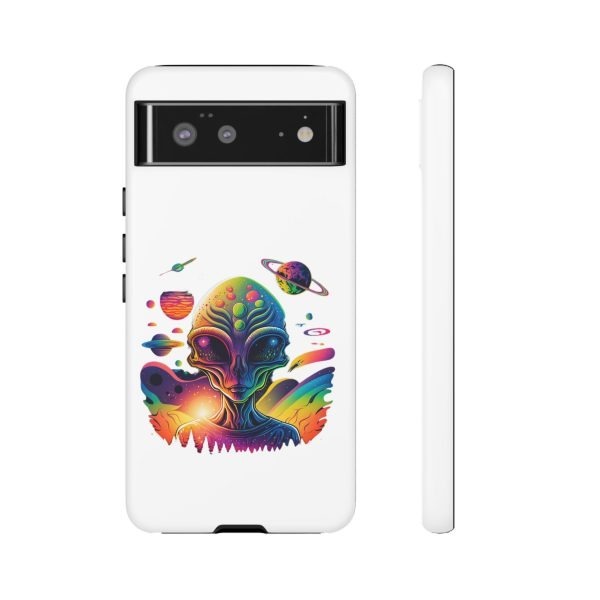 Colorful Alien Phone Case, Galaxy Design, Sci-Fi Accessories, Gifts for Space Lovers, Unique Mobile Cover, Tough Cases - Image 49