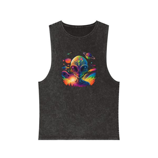 Unisex Stonewash Tank Top