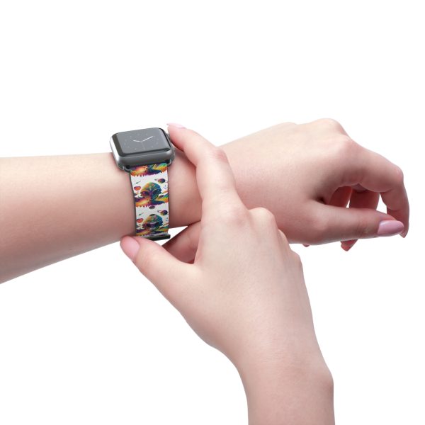 Vibrant Watch Band - Colorful Boho Design, Great for Gifts, Festivals, and Everyday Wear - Image 4
