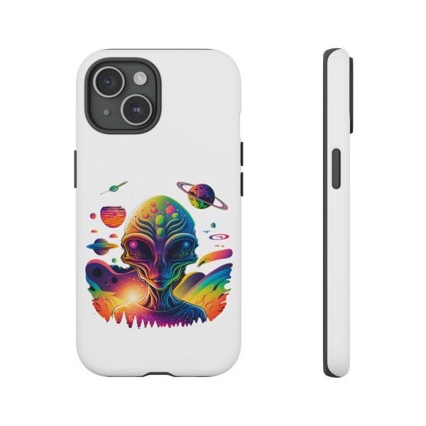 Colorful Alien Phone Case, Galaxy Design, Sci-Fi Accessories, Gifts for Space Lovers, Unique Mobile Cover, Tough Cases - Image 102