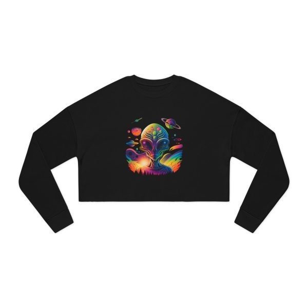 Women's Cropped Sweatshirt - Image 9