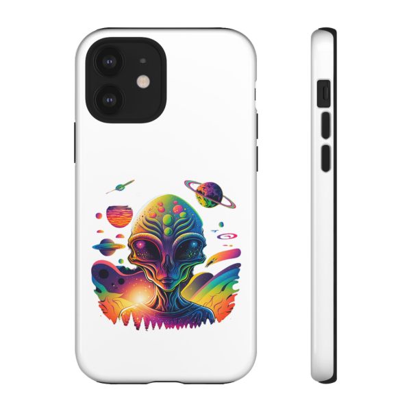 Alien Galaxy Phone Case, Space Themed Tough Case for Teens, Colorful Phone Cover, Gift for Sci-Fi Lovers, Trendy Mobile Accessory - Image 21