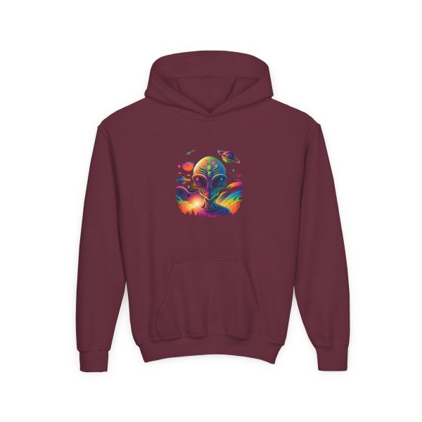 Youth Heavy Blend Hooded Sweatshirt - Image 17