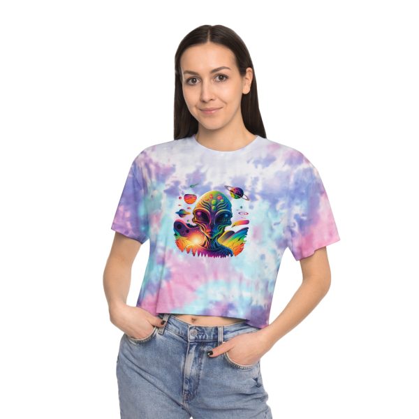 Women's Tie-Dye Crop Tee - Image 6