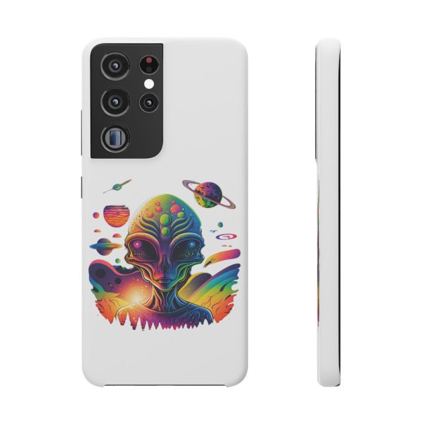 Vibrant Alien Snap Case for Galaxy Lovers | Cosmic Phone Cover, Space Art, Unique Gift for Sci-Fi Fans, Phone Accessory - Image 114