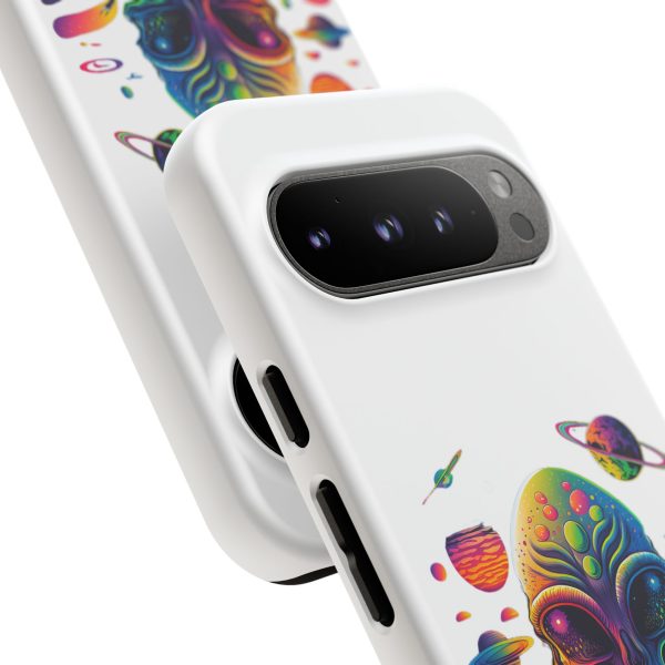 Alien Galaxy Phone Case, Space Themed Tough Case for Teens, Colorful Phone Cover, Gift for Sci-Fi Lovers, Trendy Mobile Accessory - Image 181
