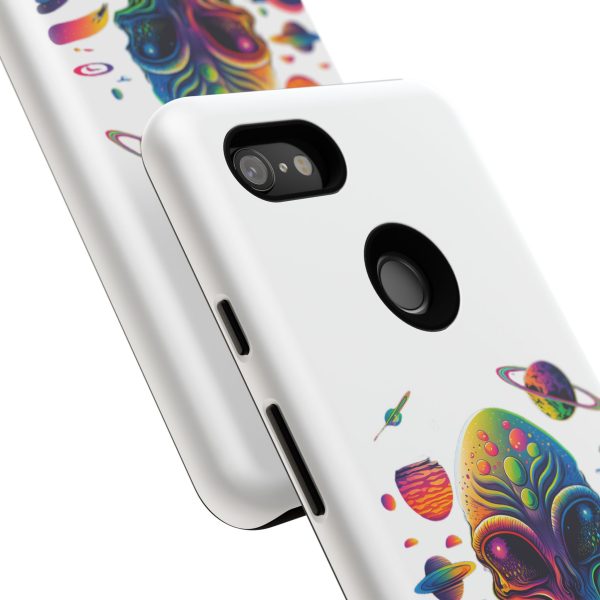 Colorful Alien Phone Case, Galaxy Design, Sci-Fi Accessories, Gifts for Space Lovers, Unique Mobile Cover, Tough Cases - Image 211