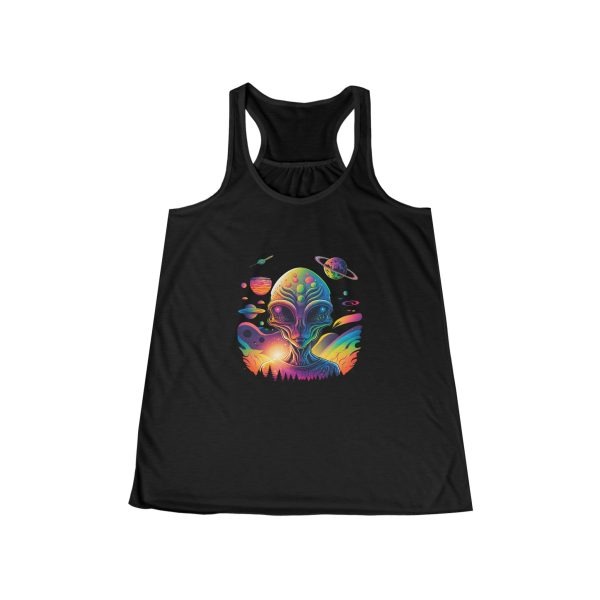 Women's Flowy Racerback Tank - Image 3