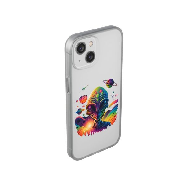 Colorful Alien Galaxy Phone Case, Cosmic Phone Cover, Unique Gift for Space Lovers, Festival Accessory, Astronaut Art Case - Image 199