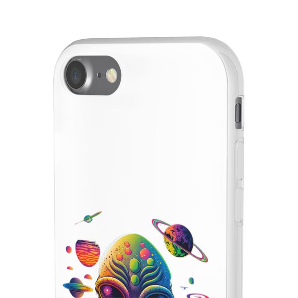 Colorful Alien Galaxy Phone Case, Cosmic Phone Cover, Unique Gift for Space Lovers, Festival Accessory, Astronaut Art Case - Image 11