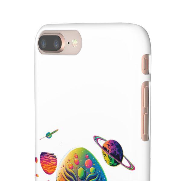Vibrant Alien Snap Case for Galaxy Lovers | Cosmic Phone Cover, Space Art, Unique Gift for Sci-Fi Fans, Phone Accessory - Image 8