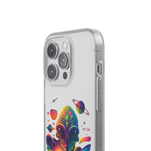 Colorful Alien Galaxy Phone Case, Cosmic Phone Cover, Unique Gift for Space Lovers, Festival Accessory, Astronaut Art Case - Image 230