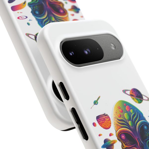 Colorful Alien Phone Case, Galaxy Design, Sci-Fi Accessories, Gifts for Space Lovers, Unique Mobile Cover, Tough Cases - Image 175