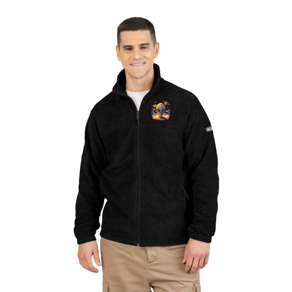 Vibrant Fleece Jacket, Cozy Embroidered Outerwear, Perfect for Outdoor Adventures, Gifts for Adventurers and Nature Lovers - Image 12