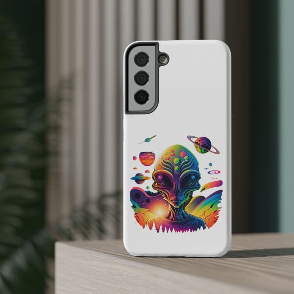 Colorful Alien Phone Case for Protection and Style, Galaxy-Themed Case, Retro Vibe Case, Unique Gift for Sci-Fi Lovers, Planet Design Case - Image 53