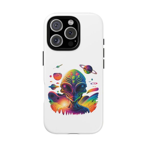 Alien Galaxy Phone Case, Space Themed Tough Case for Teens, Colorful Phone Cover, Gift for Sci-Fi Lovers, Trendy Mobile Accessory - Image 159