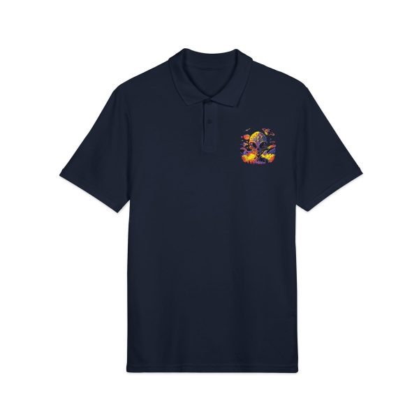 Vibrant Embroidered Polo Shirt, Casual Wear, Gift for Him/Her, Summer Outfit, Unique Fashion, Birthday Gift - Image 15
