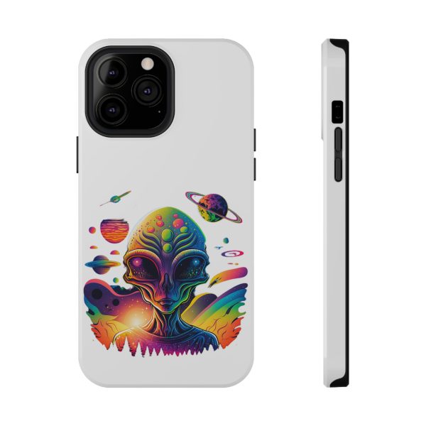 Colorful Alien Phone Case for Protection and Style, Galaxy-Themed Case, Retro Vibe Case, Unique Gift for Sci-Fi Lovers, Planet Design Case - Image 19